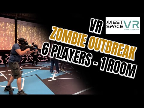 VR Zombie Outbreak | 6 Players - 1 Room | Meet Space VR Bristol | VR Gaming | Virtual Reality Gaming