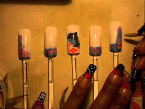 Requested by Knd22: DOLPHIN NAIL DESIGN