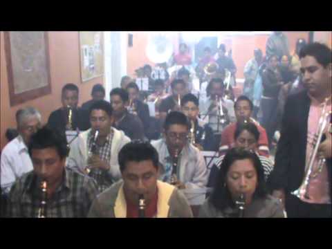 Tlacochahuaya 2013 - La Noche del Castillo - Pasodoble: LAS TRES MARIAS