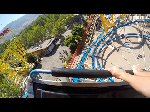 Colossus The Fire Dragon 4K Front Row POV Lagoon