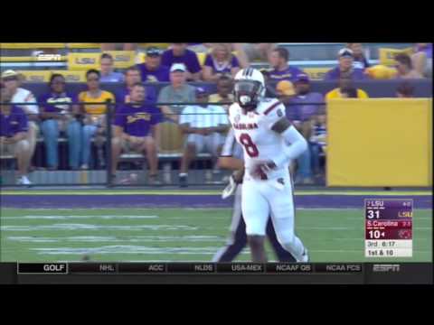 2015 USC vs LSU - Shamier Jeffery 22 Yd Reception
