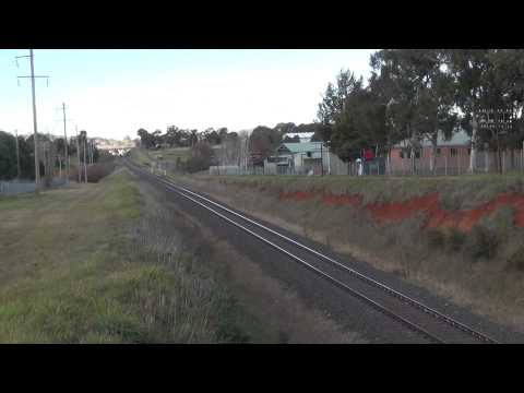 JRW locos 4836,4816,4814,852 heads back through Oreange on there way back home on D339