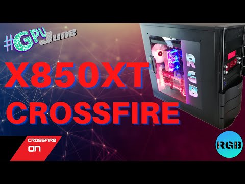 ATI Radeon X850XT crossfire retro build #GPUjune
