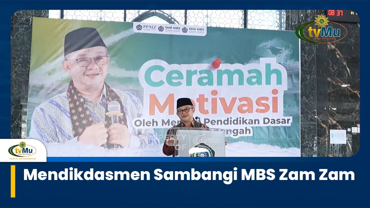 Mendikdasmen Lakukan Kunjungan ke MBS Zam-zam Banyumas