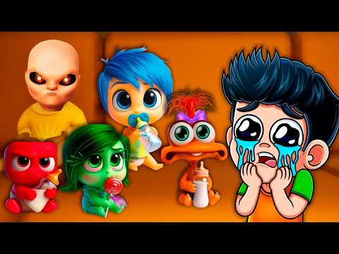 SOY NIÑERO DE LOS BEBÉS DE INTENSAMENTE 🌈👶 | RETOS DIVERTIDOS CON INTENSAMENTE 😂 | JONDRES GC