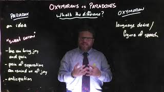Oxymorons vs paradoxes | Grammar and Thongs