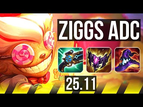 ZIGGS & Taric vs DRAVEN & Rakan (ADC) | Dominating | KR Grandmaster | 25.11