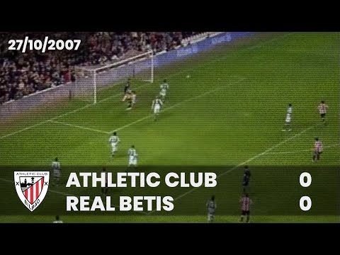 ⚽️ [Liga 07/08] J9 I Athletic Club 0 - Real Betis 0 I LABURPENA