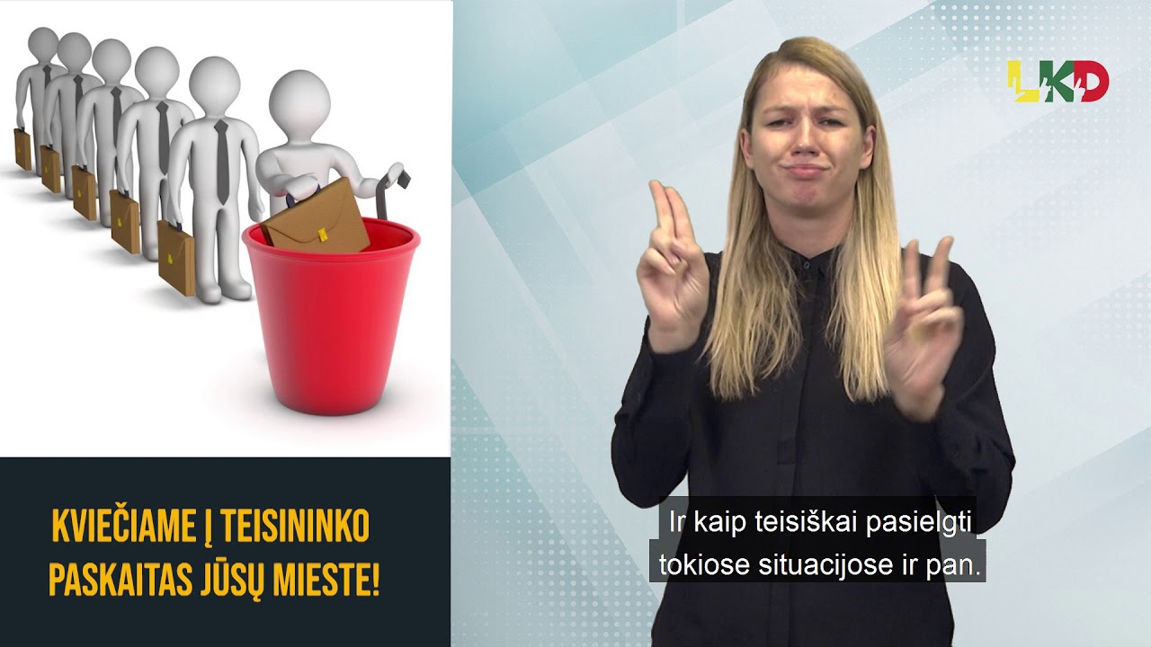 Kviečiame į teisininko paskaitas jūsų mieste