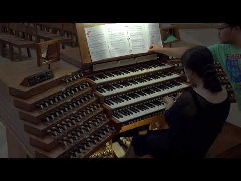 Toccata by Theodore Dubois. Julia Lee, Organist