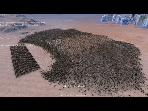 UEBS - 2000 US WW2 Marines VS 35000 Zombies