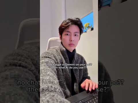 When they ask what AI I use…