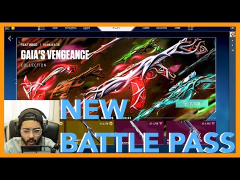 Reacting to the VALORANT BATTLE PASS - Episode 4 Act 2