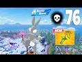 76 Elimination Squads Zero Build Gameplay Wins NEW Fortnite Chapter 7 Season 2 PC