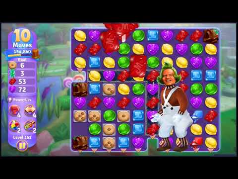 Wonka's World of Candy Level 161 - NO BOOSTERS + FULL STORY 🍫 | SKILLGAMING ✔️