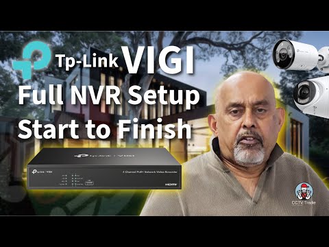 TP-Link VIGI CCTV Full Setup Guide | Unboxing NVR, HDD Install, Camera Setup & Mobile App