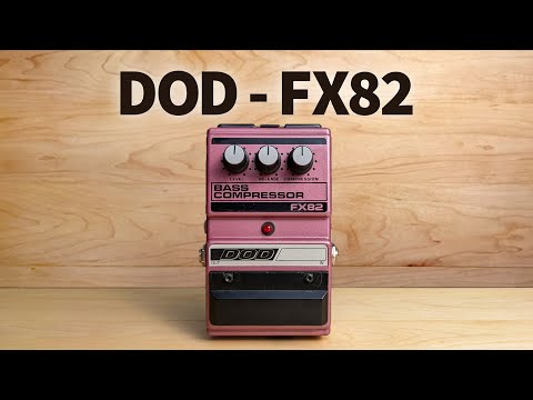 DOD FX-82 Bass Compressor Bass Guitar Effect Pedal image 23