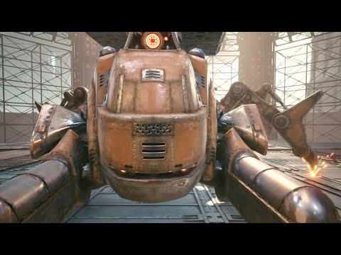 Final Fantasy VII Remake: INTERmission — Boss Battle VS Gigantipede (PS5, 4K60)