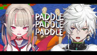 【パドルパドルパドる】協調性が試されてるだと... w/魔界ノりりむ【叢雲カゲツ/にじさんじ】