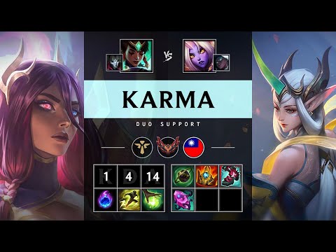 Karma Support vs Soraka - TW Grandmaster Patch 25.14