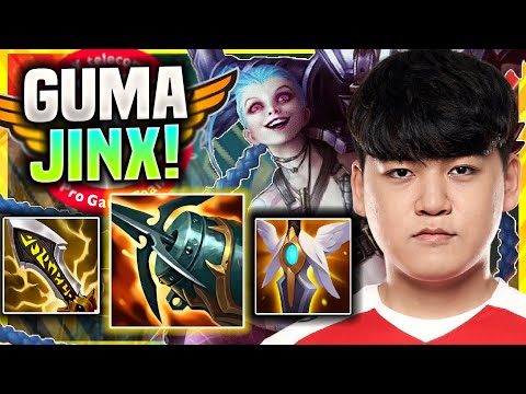 GUMAYUSI WORLD CLASS WITH JINX! - T1 Gumayusi Plays Jinx ADC vs Tristana! | Season 11
