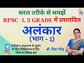 ALANKAR PART 1 Upma Alankar Rupak Alankar Utpreksha Alankar First Second Grade Must Watch