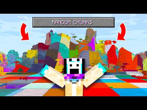 Minecraft TAPI CHUNK-NYA RANDOM | Minecraft Indonesia