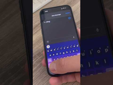 Easy way to change keyboard on iPhone 15 Pro #iphone #iphone15promax #keyboard #shorts