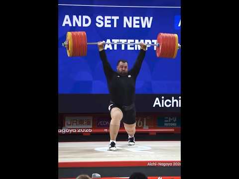 Ali Davoudi (+110) 260 kg clean and jerk