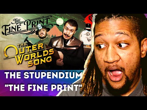 Reaction to THE FINE PRINT | The Outer Worlds Song