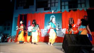 Boro Dahal Thungri Dance Performed at MOSAIC Festival 2015-16, TISS, Mumbai