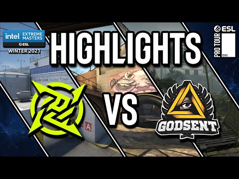 The PLAYOFFS begin! - Ninjas in Pyjamas vs. Godsent - IEM Winter 2021 Official Highlights