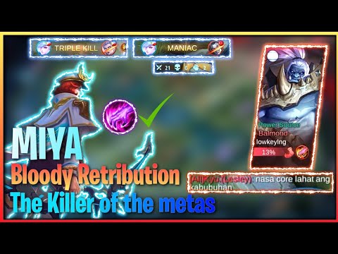 MIYA BLOODY RETRIBUTION THE KILLER OF THE METAS | 21 KILLS | Suzuhime