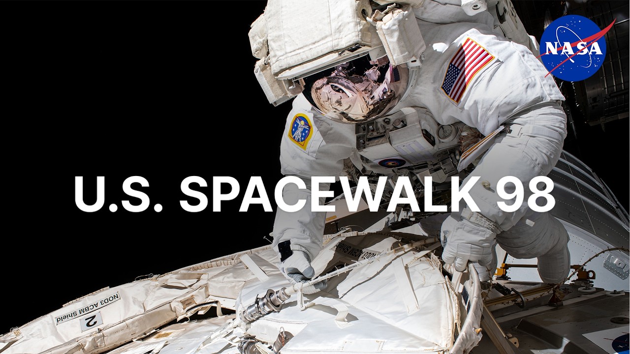 U.S. Spacewalk 98 - YouTube