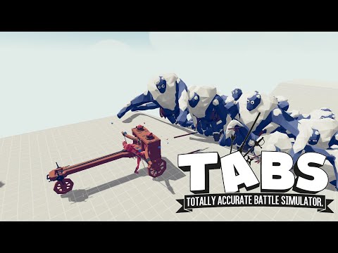 BALLISTA & 10x СHEERLEADERS Vs 20x EVERY UNIT TABS Totally Accurate Battle Simulator