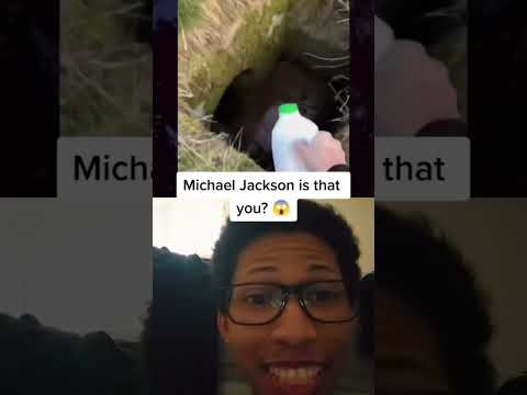 Michael Jackson is that you?! 😱 #shorts #reaction #scary #creepy #skinwalker #paranormal #ghost