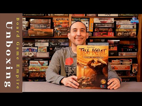 Tash Kalar Arena of Legends Unboxing - Czech Games Edition
