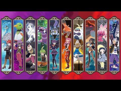 Pokemon All Elite Four & Champion Cup Battle Theme Gen 1-9 (newest Version) update