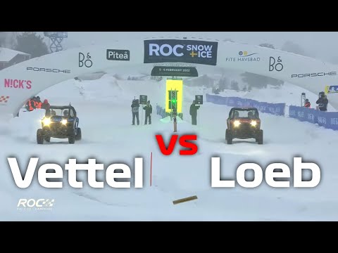 Sebastian Vettel vs Sebastian Loeb in Race of Champions Final - 2022 ROC