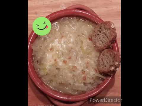 ZUPPA DI CIPOLLE FRANCESE, come preparare la zuppa di cipolle alla francese soupe à l'oignon
