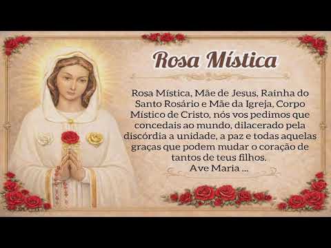 29/04/2026 Santo Rosário com Nossa Senhora Rosa Mística Rainha da Paz ,pelos Sacerdotes e famílias.