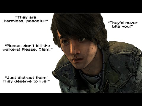 James’ belief vs reality with walkers