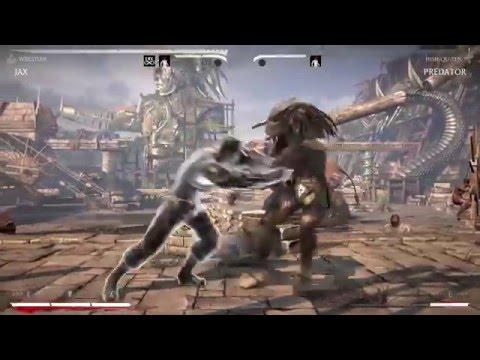Jax Ragdoll Brutality MKX on Predator