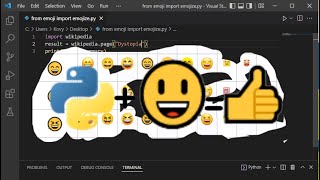 Yes, You can Print Emojis In Python!