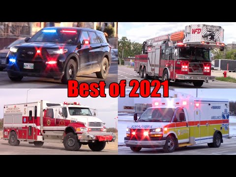 Emergency Vehicles Responding 2021- Best of Fire Trucks, Police Cars & Ambulances