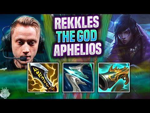 KC REKKLES IS A GOD WITH APHELIOS! - KC Rekkles Plays Aphelios ADC vs Jhin! | Season 2022