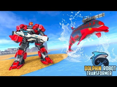Dolphin Robot Tranform-Android Gameplay