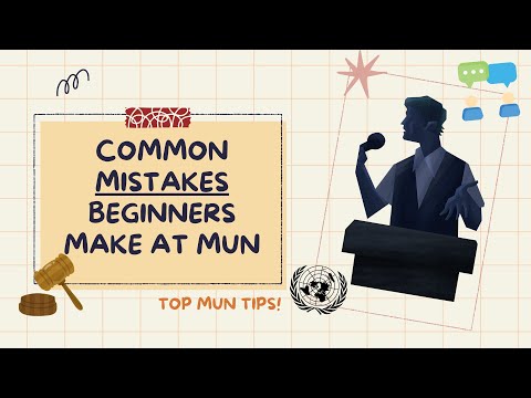 Common MISTAKES Beginners Make at MUN