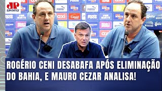 ‘Para mim, o Rogério Ceni foi muito…’; Mauro Cezar é direto sobre desabafo após Fluminense 2×0 Bahia