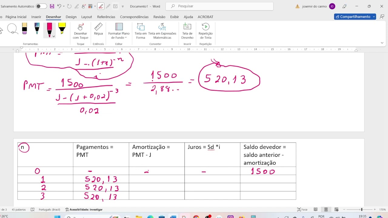 SISTEMA DE AMORTIZAÇÃO SAF